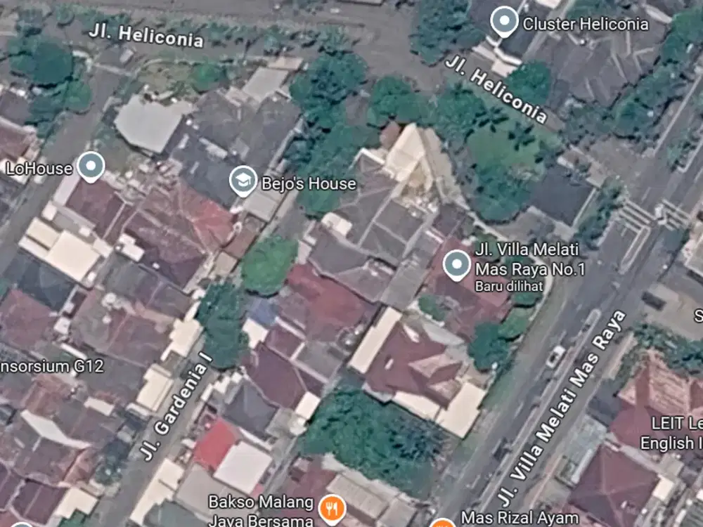 Dijual Kavling Strategis Gratis Rumah Tinggal du Villa Melati Mas