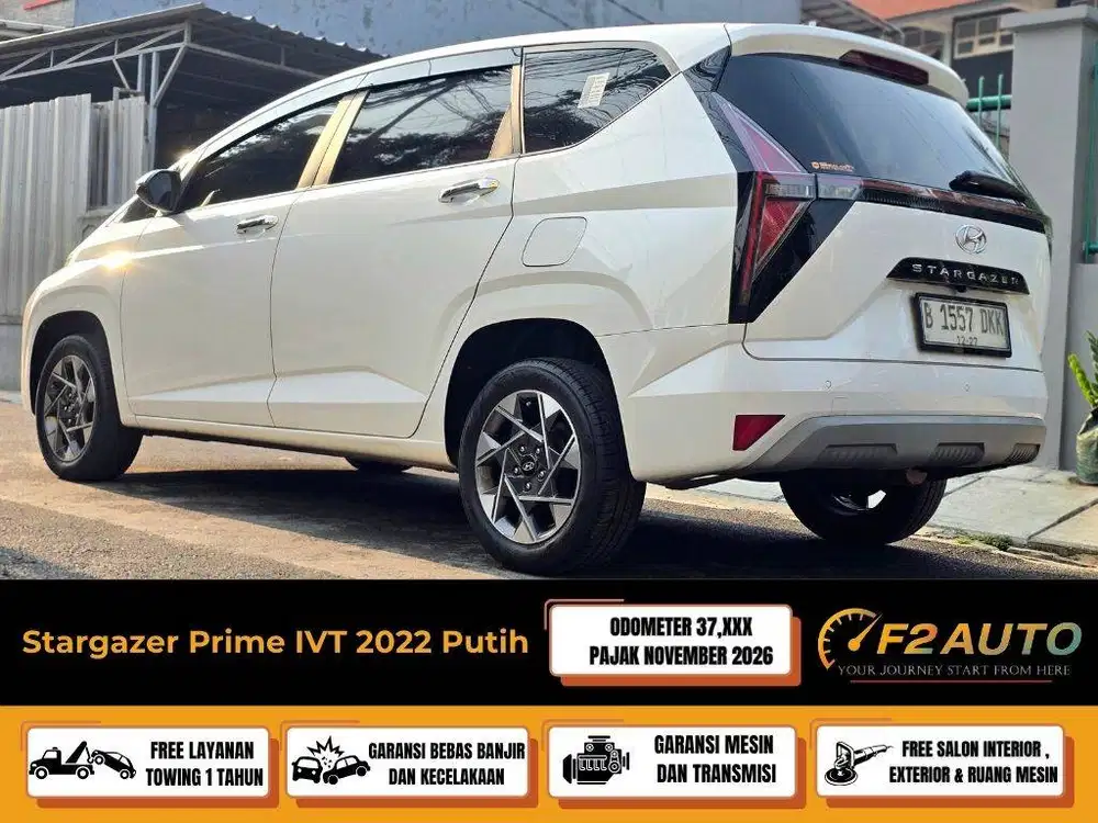 Hyundai Stargazer Prime IVT 2022 Putih