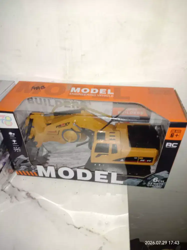 Diecast Model mainan fprklip