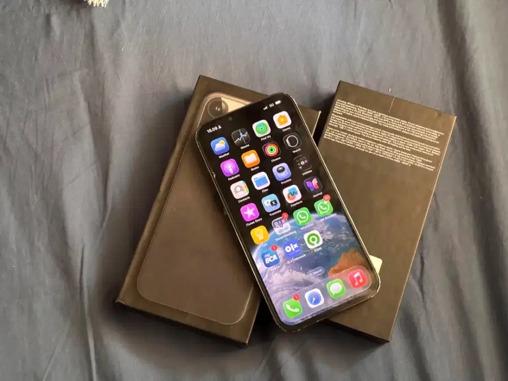 Bismillah dijual iphone 13 PROMAX 128GB
Ex inter all operator aman