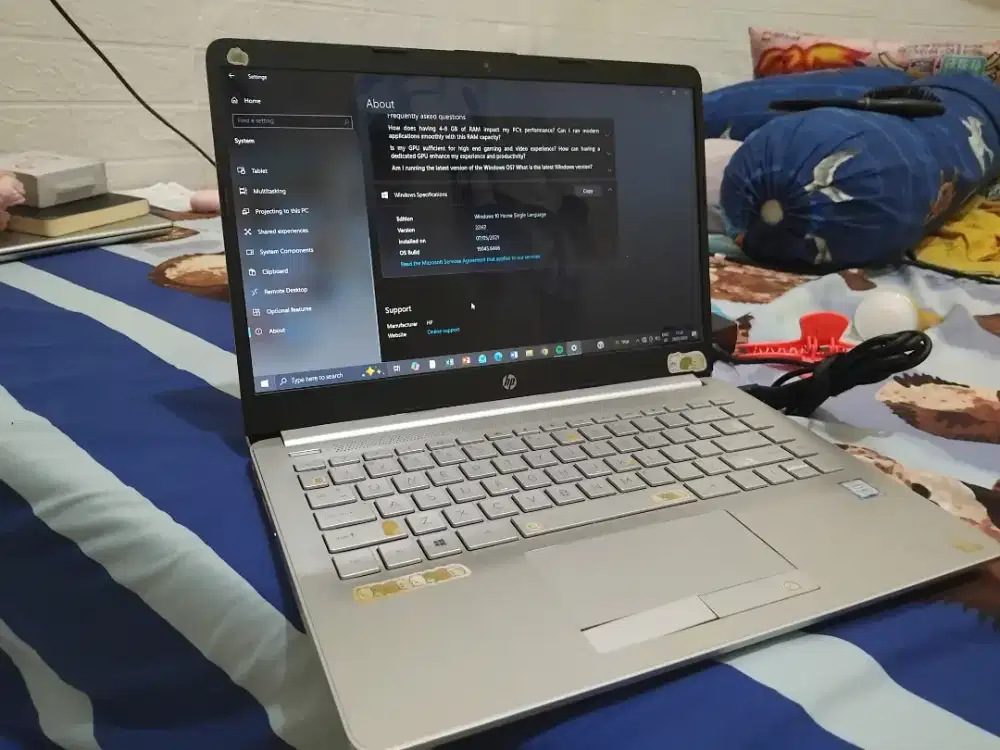 HP pavvilion i 3 7th gen 4GB DDR3/1TB HDD [JUAL CEPAT]