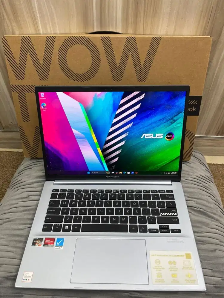 ASUS VIVOBOOK 14 PRO OLED (M3400) 14 ryzen 7 5800H Ram 16GB/512GB