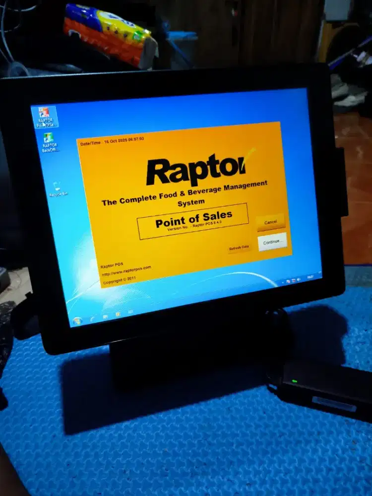 Jual second POS Raptor 325