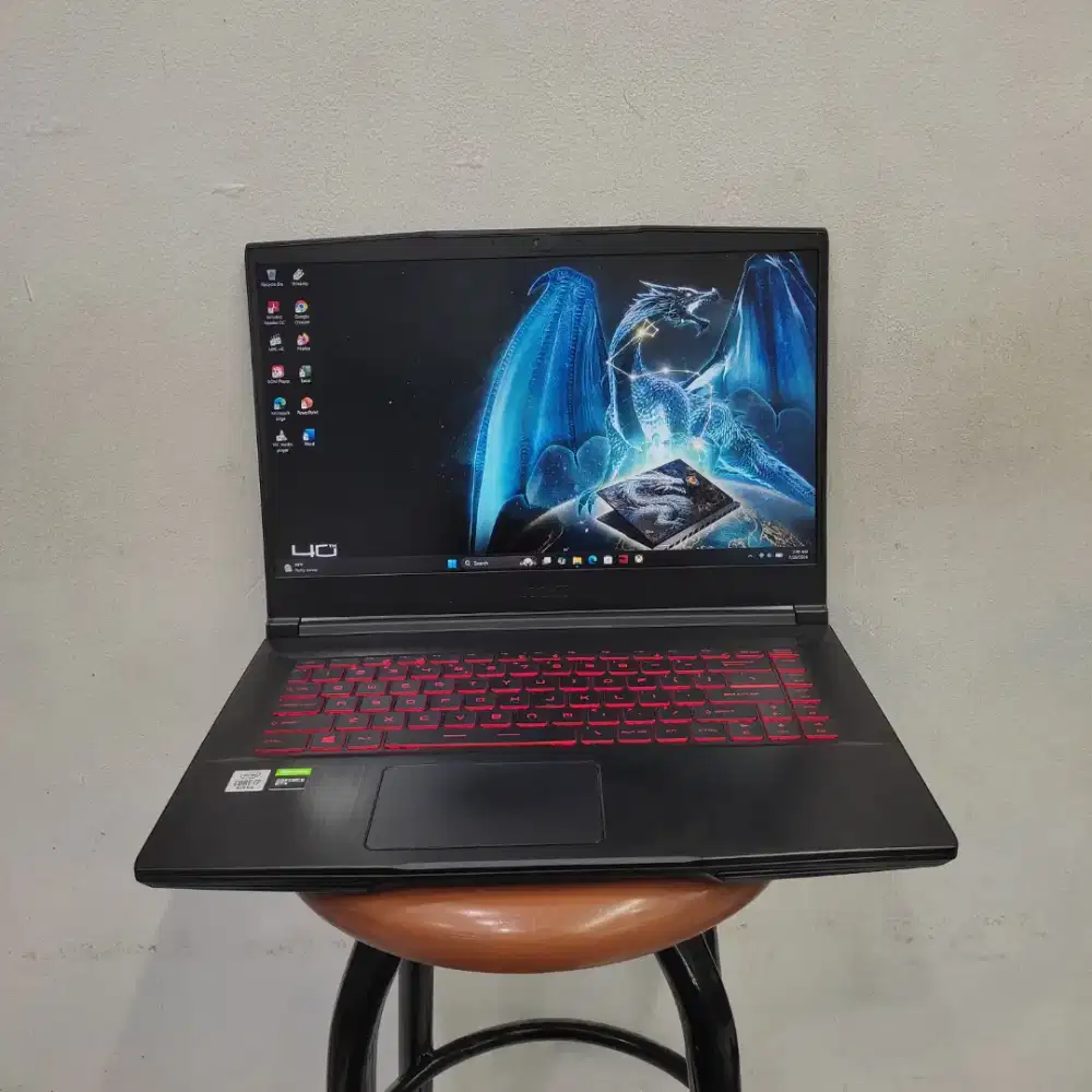 MSI GF63 THIN 10SCSR  CORE i7-10750H RAM 16 GB SSD 512 GB GTX 1650 Ti