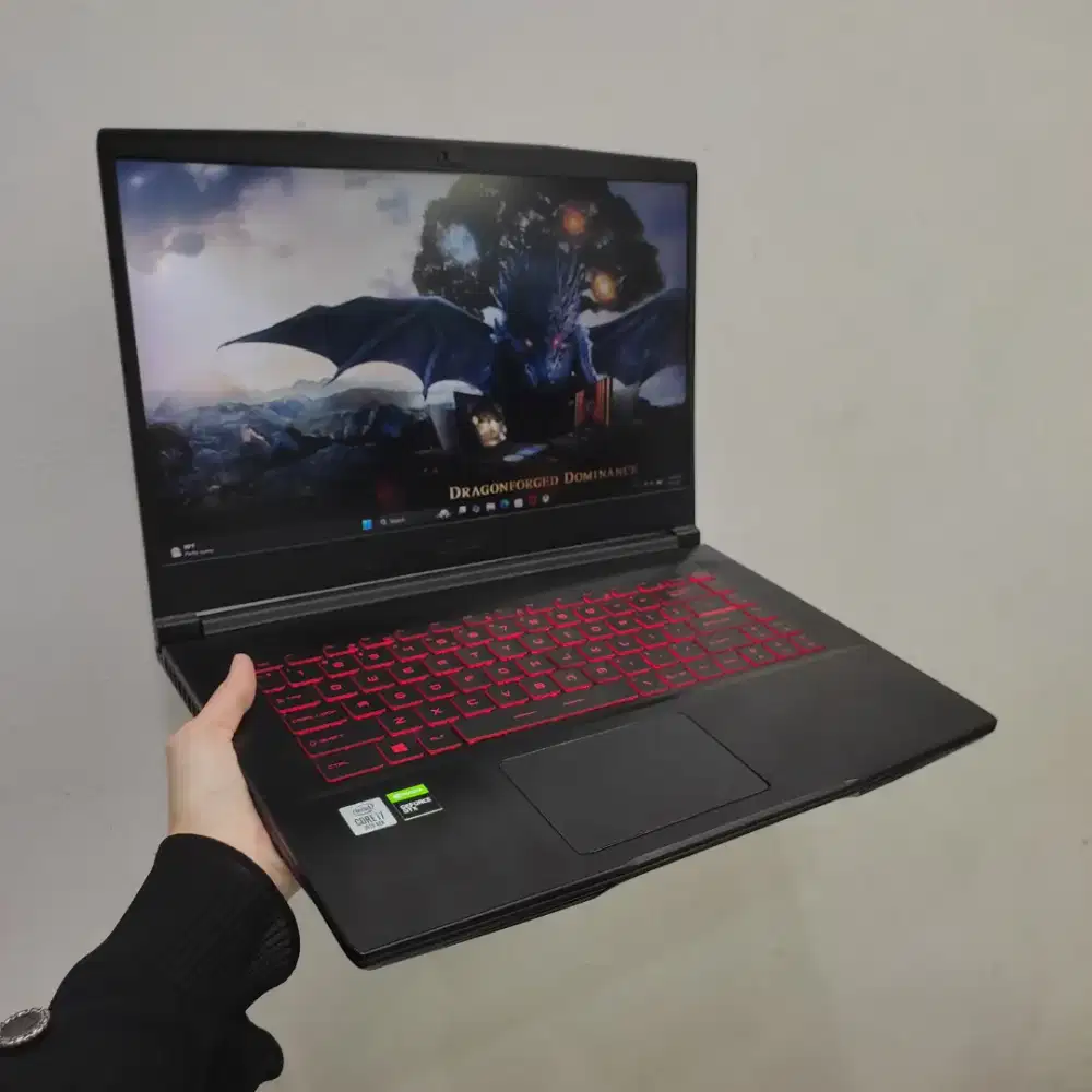 MSI GF63 THIN 10SCSR INTEL CORE i7-10750H RAM 16 / 512 GTX1650 Ti