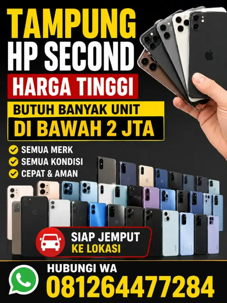 Tampung hp second