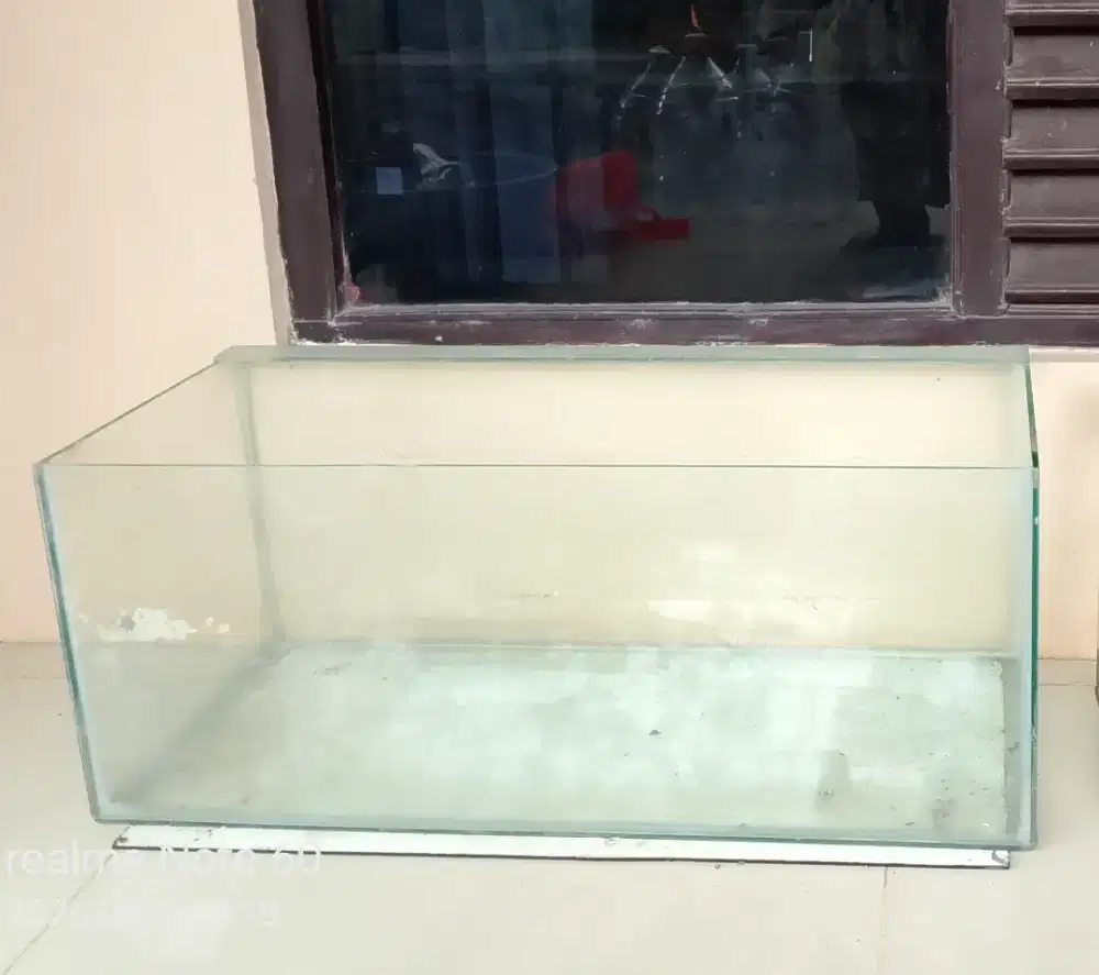 Aquarium 75 cm & 2 lampu