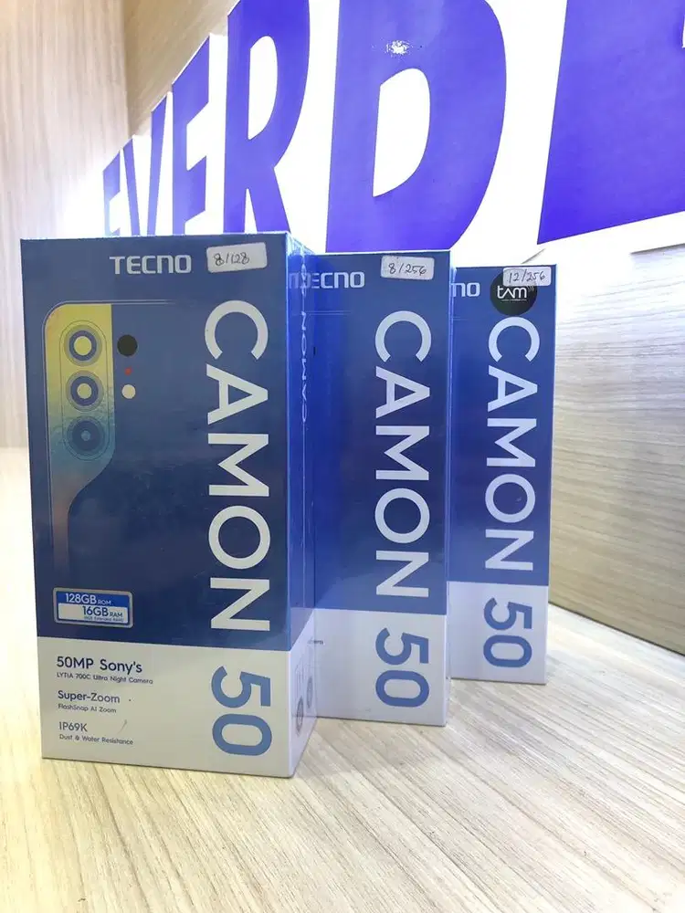 TECNO CAMON 50 GARANSI RESMI