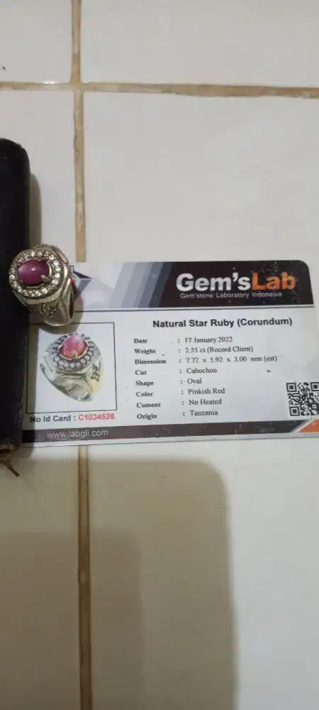 Ruby 100 persen Asli