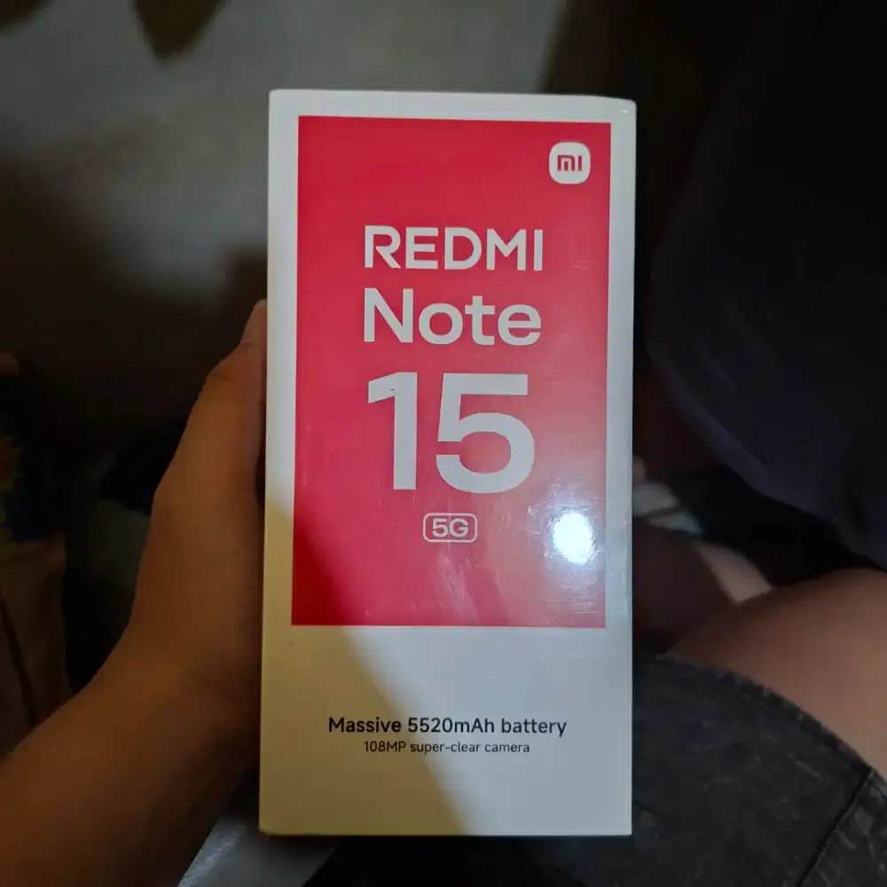 Redmi Note 15 5G 8/256 GB Mist Purple Segel