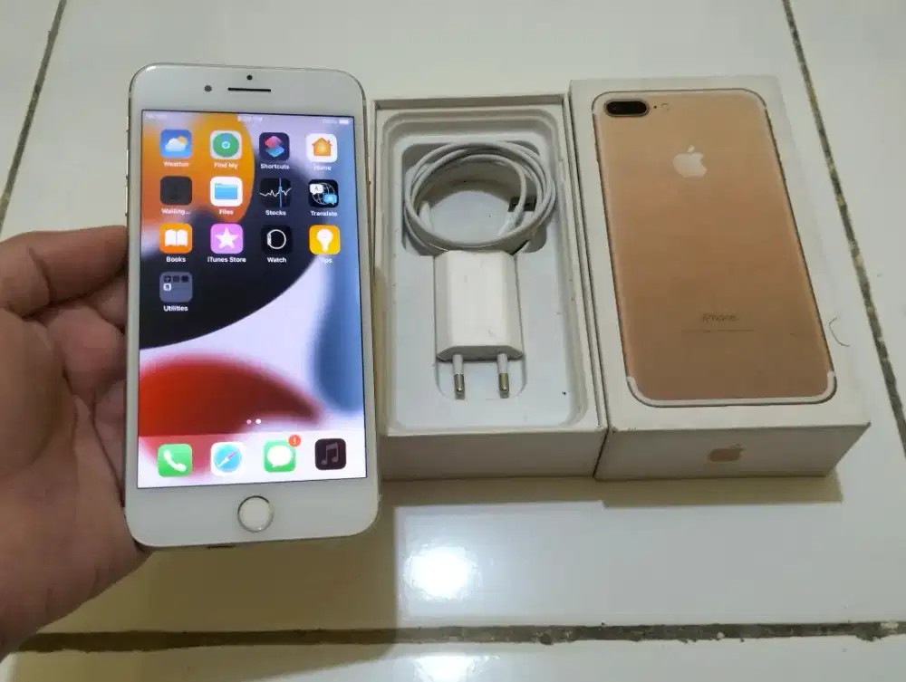 BUTUH UANG iPhone 7+ Plus 32GB GOLD 4G LTE ALL OPERATOR inter No Minus