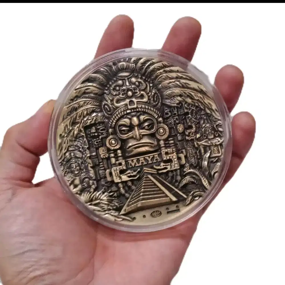 Koleksi TERBESAR N TERBERAT JUMBI 8 CM SUKU MAYA AXTEC MEXICO