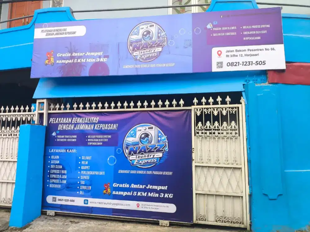 DIBUTUHKAN SEGERA KARYAWAN LAUNDRY