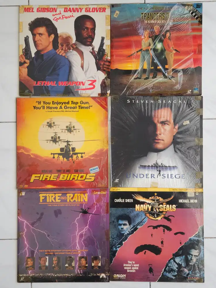 Laser Disc Film & Karaoke / Bekas Koleksi Pribadi