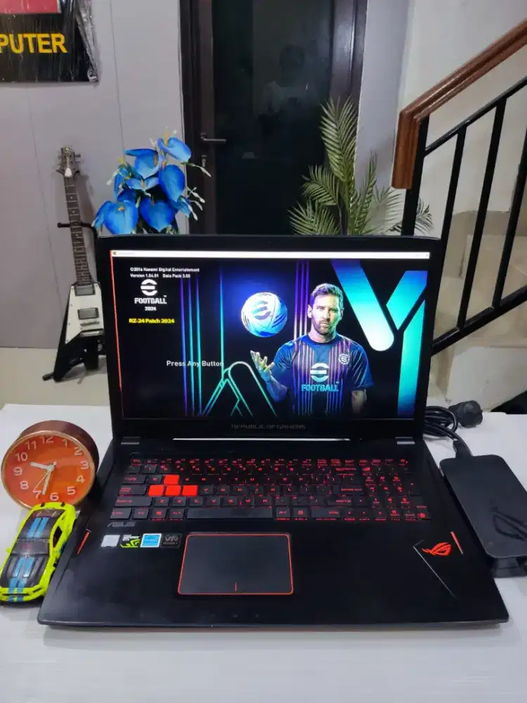 ASUS ROG STRIX GL702VMK-305 [RAM 16GB SSD+HDD  VGA GTX VRAM 6GB]