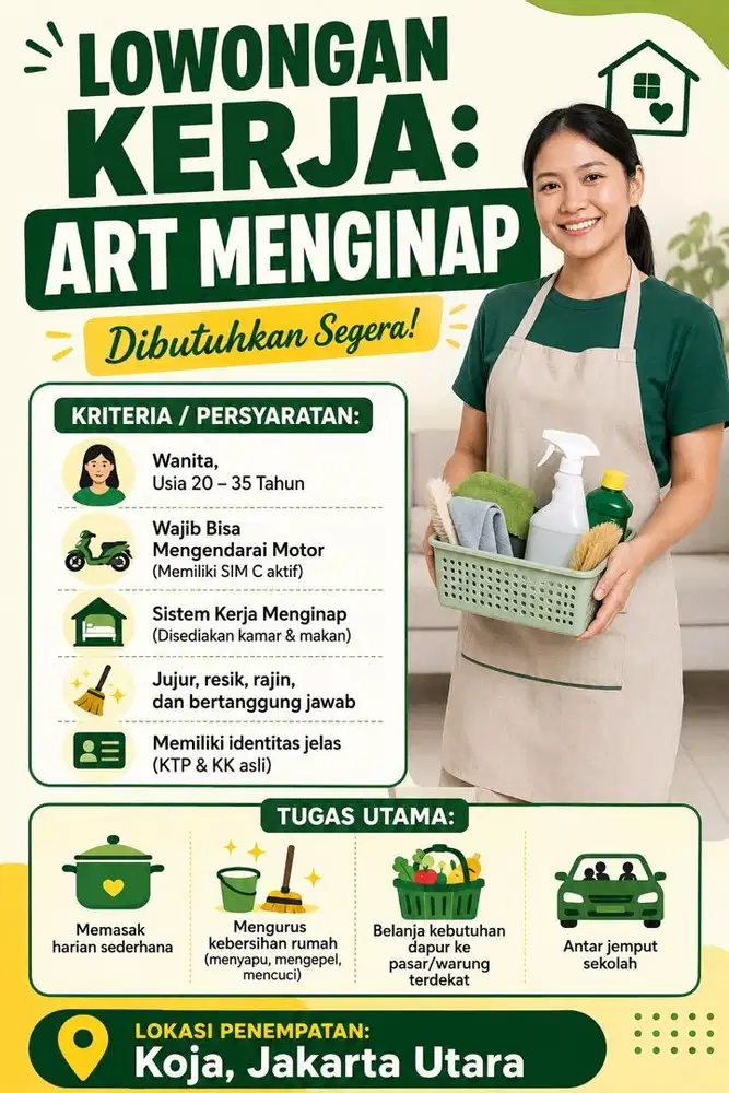 Dicari ART MENGINAP