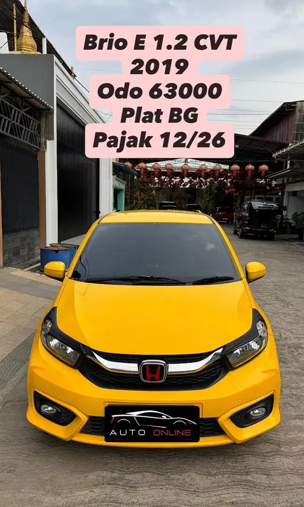 Honda Brio E CVT 2019