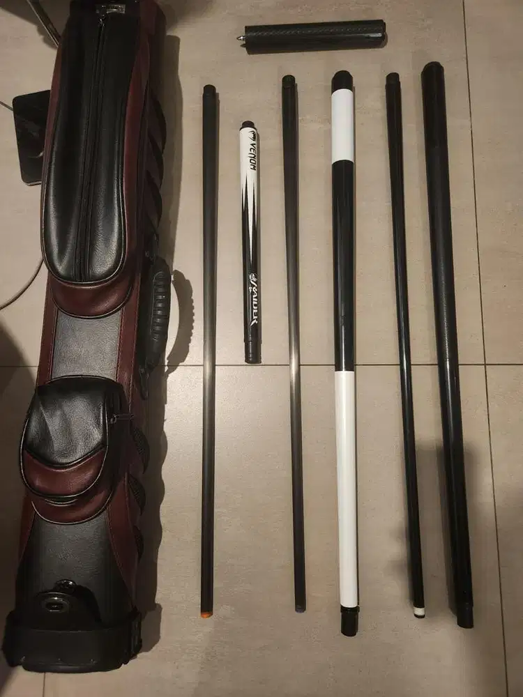 Venom Billiard Cue + Lucid Dufferin Case Full Set