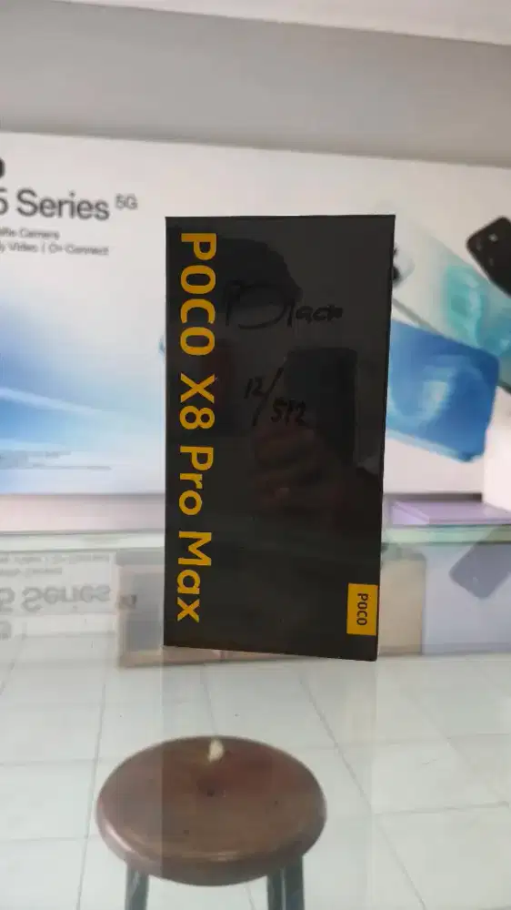 NEW POCO X8 PRO MAX 12/512 GARANSI RESMI SEGEL