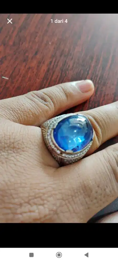 Blur safir sri langka