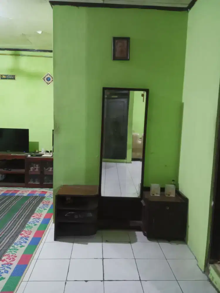 Meja rias kayu jati