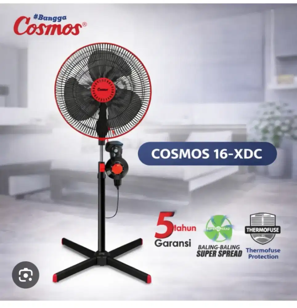 DIJUAL KIPAS ANGIN COSMOS YG BERDIRI MASIH BARU, RP. 220.000