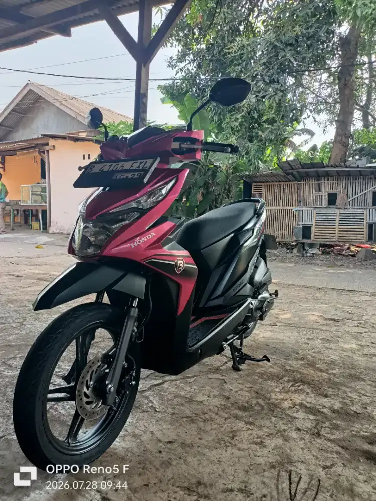 BEAT ECO 2019 MAGENTA HITAM