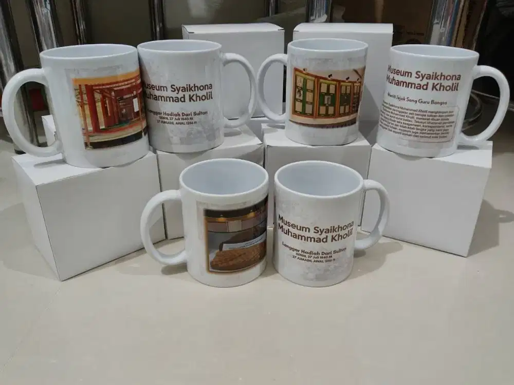 Mug Custom Cetak Foto / Souvenir Mug Murah Bergaransi