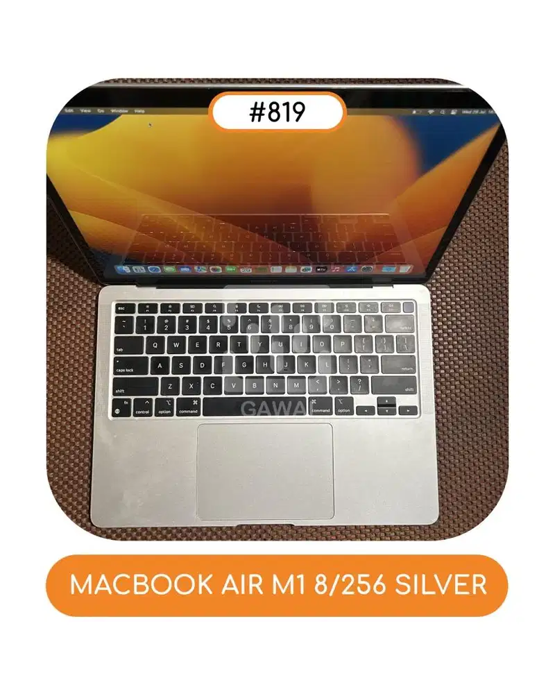 #819 Macbook Air M1 Silver 8/256 Ibox BH 92%