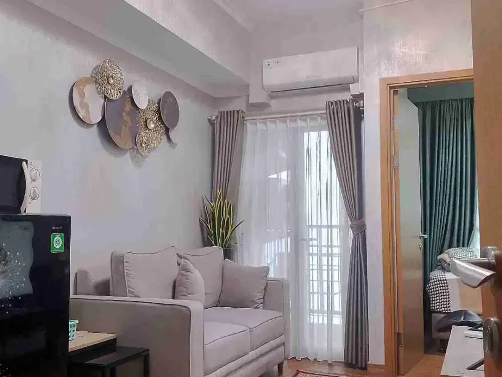 Apartment Victoria Square, 2 BR, lantai 22, Furnish, sewa 25jt/6 bln, Cimone, Karawaci, Tangerang..
