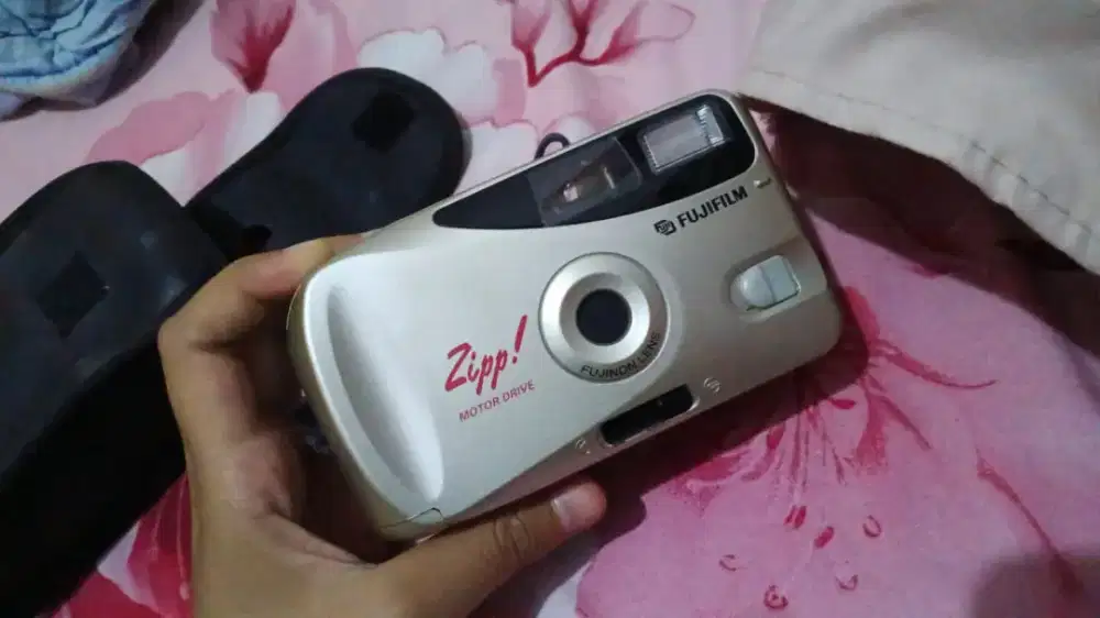 Kamera Analog Fujifilm Zipp! Motor Drive - Fujinon Lens
