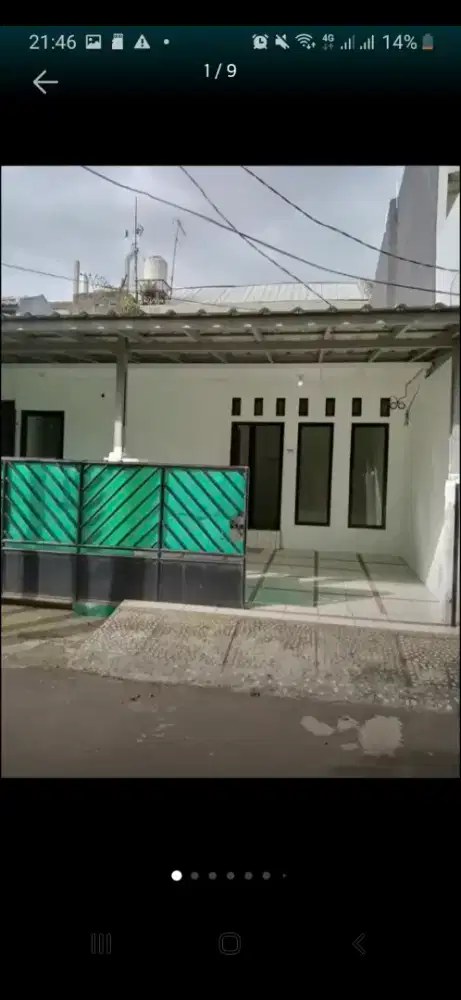 dikontrakan rumah sewa pertahun apik  like new