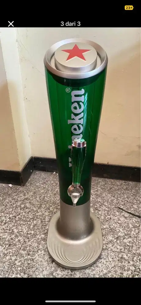Beer Tower Heineken 3lt barang baru