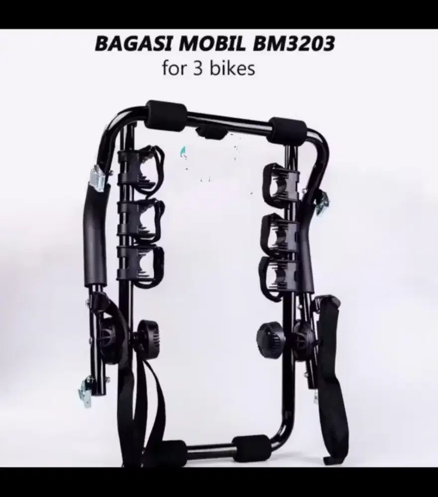 MURAH DI JUAL Bike Carrier Bagasi Mobil Bm 3203 Rak 3 Sepeda Mobil
