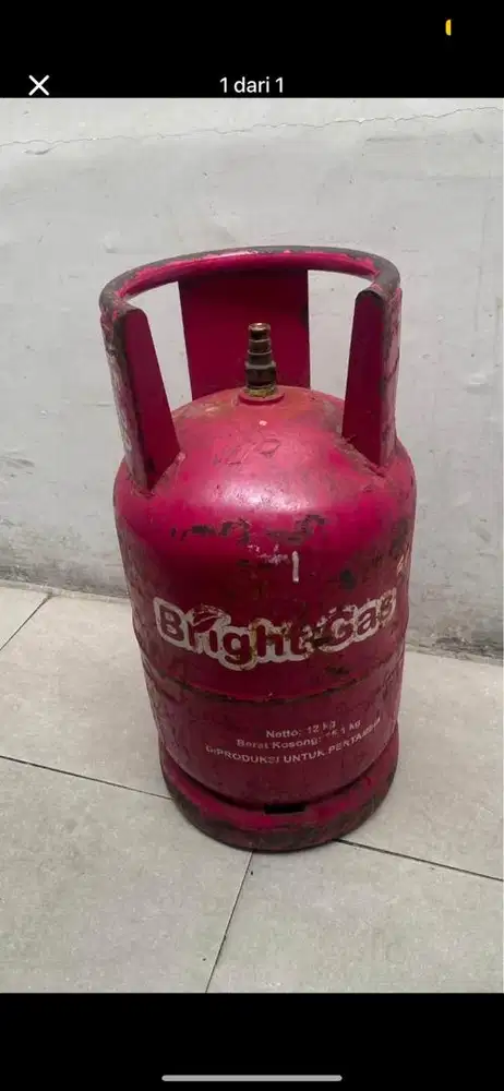 Tabung LPG Bright 12kg kosongan
