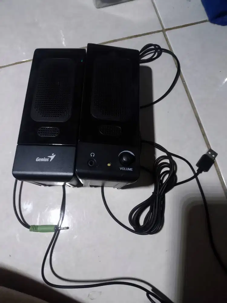Speakar Multimedia Systems Genius SP-U120 Laptop PC Komputer