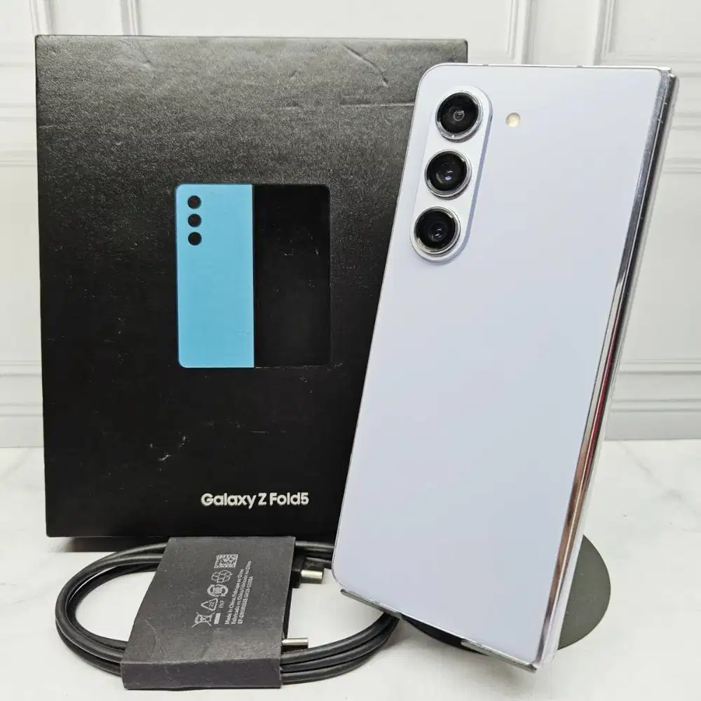 Samsung Galaxy Z Fold 5 12/512GB Blue SEIN Resmi No Minus Fullset