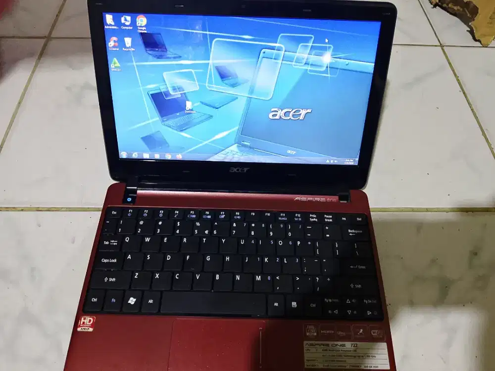 Notebook Acer Aspire One 722 2/4GB