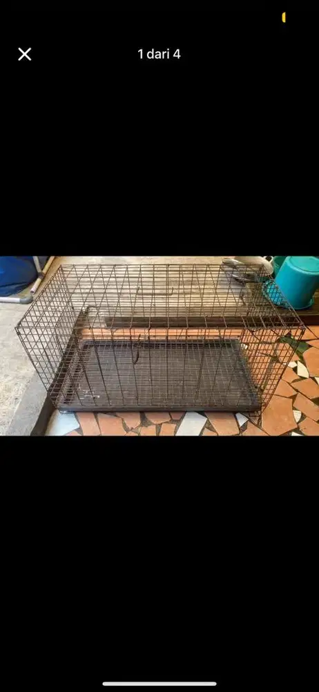 Kandang kucing/kelinci uk 75 x 40