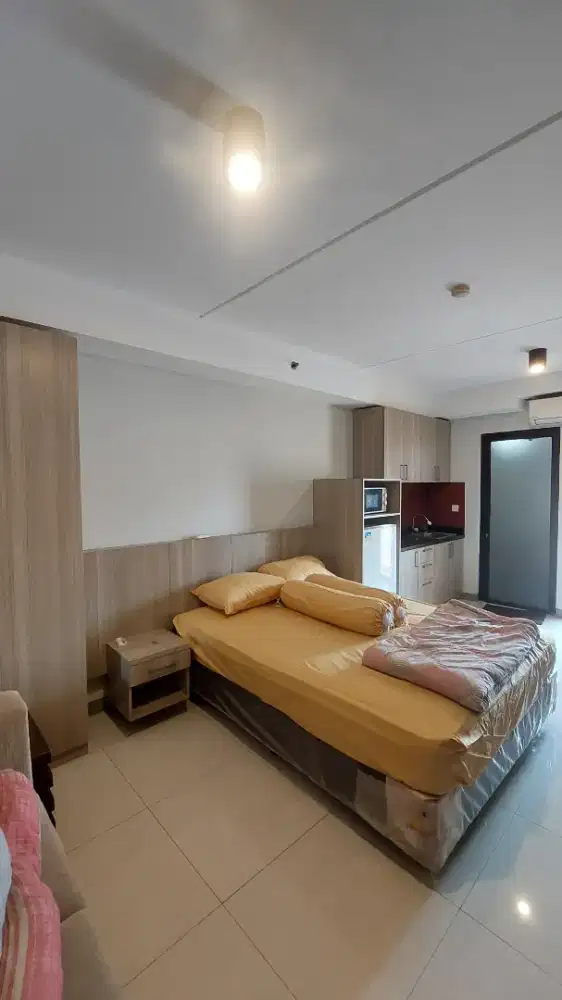 Disewakan Apartemen Metropark Studio Full Furnished Bulanan