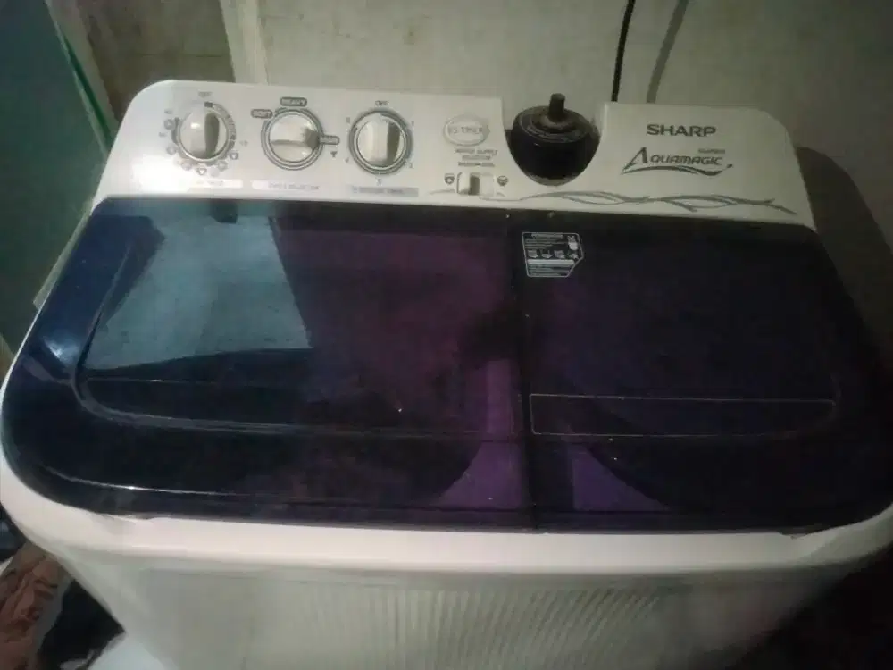 Jual mesin cuci merk Sharp muatan 8kg