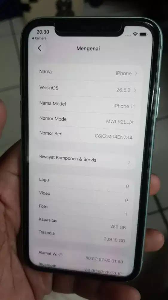 iPhone 11 256gb batangan