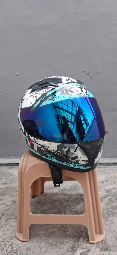 Helm Full Face KYT R10 Motif Seri 3 Original