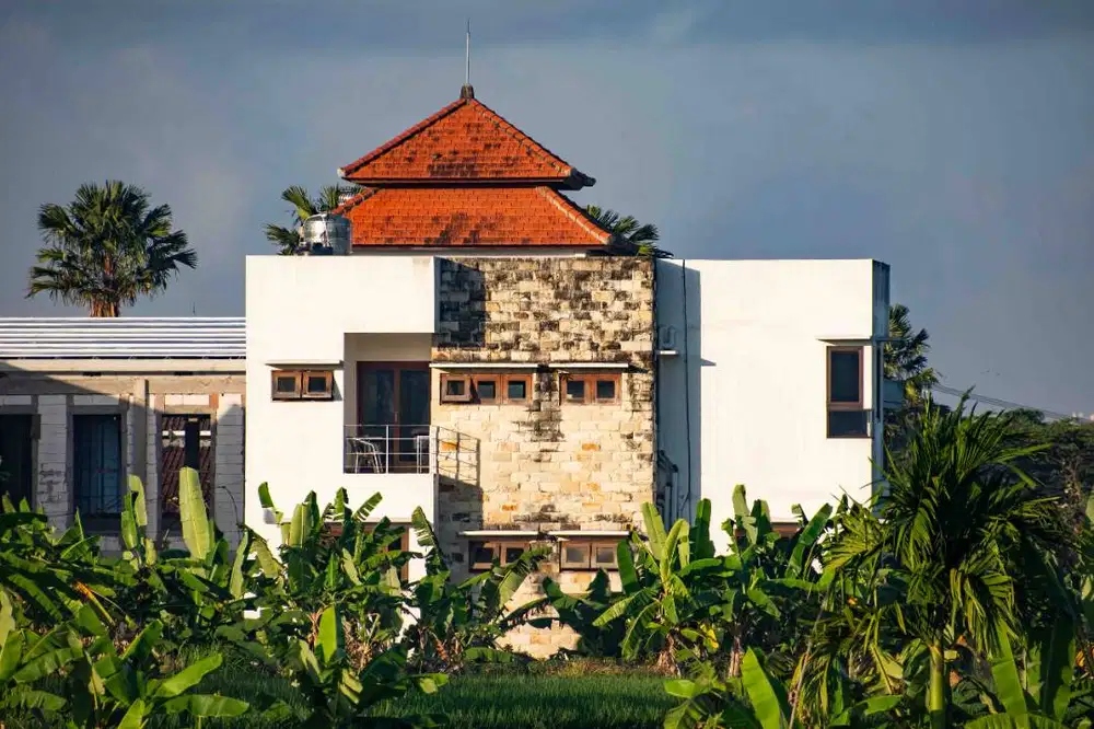 Rumah dengan view sawah, 15 menit dari pantai Pererenan