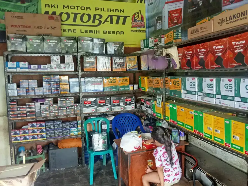 Jual aki motor dan mobil