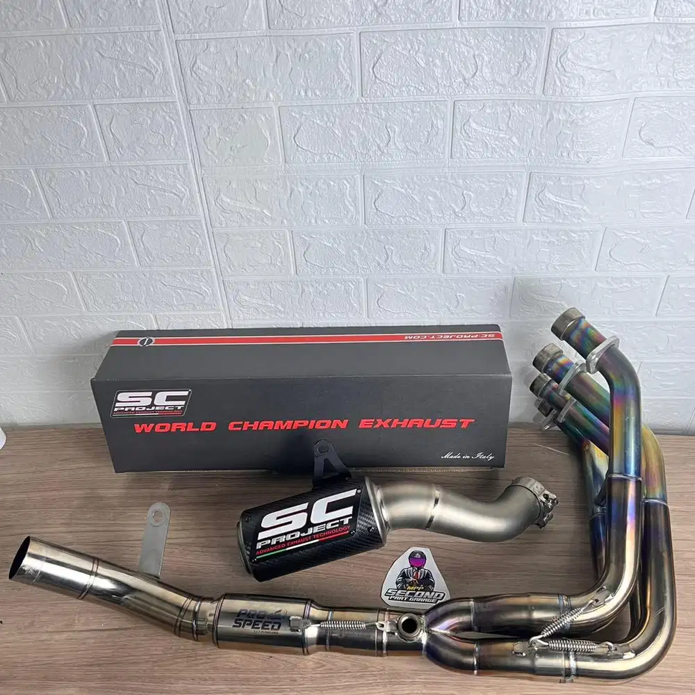 Knalpot sc project crt kawasaki z900 original italy