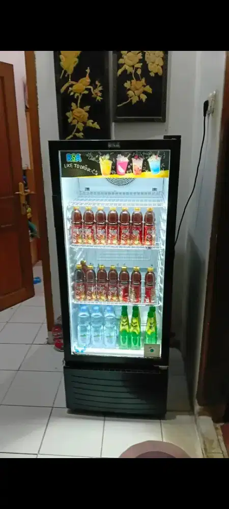 Showcase rsa orisinil pabrik mulus siap pakai