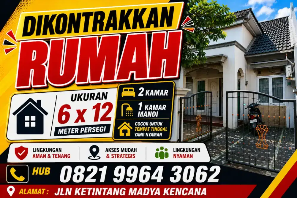 Disewakan Rumah
