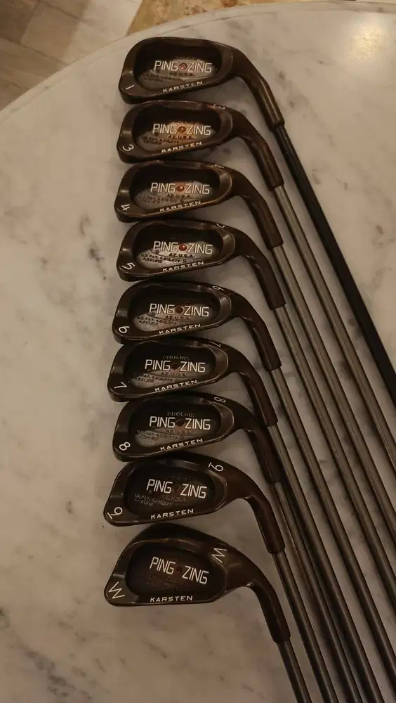 PING ZING BeCu (Berrylium Copper) Red Dot Iron Set (9 Pcs)