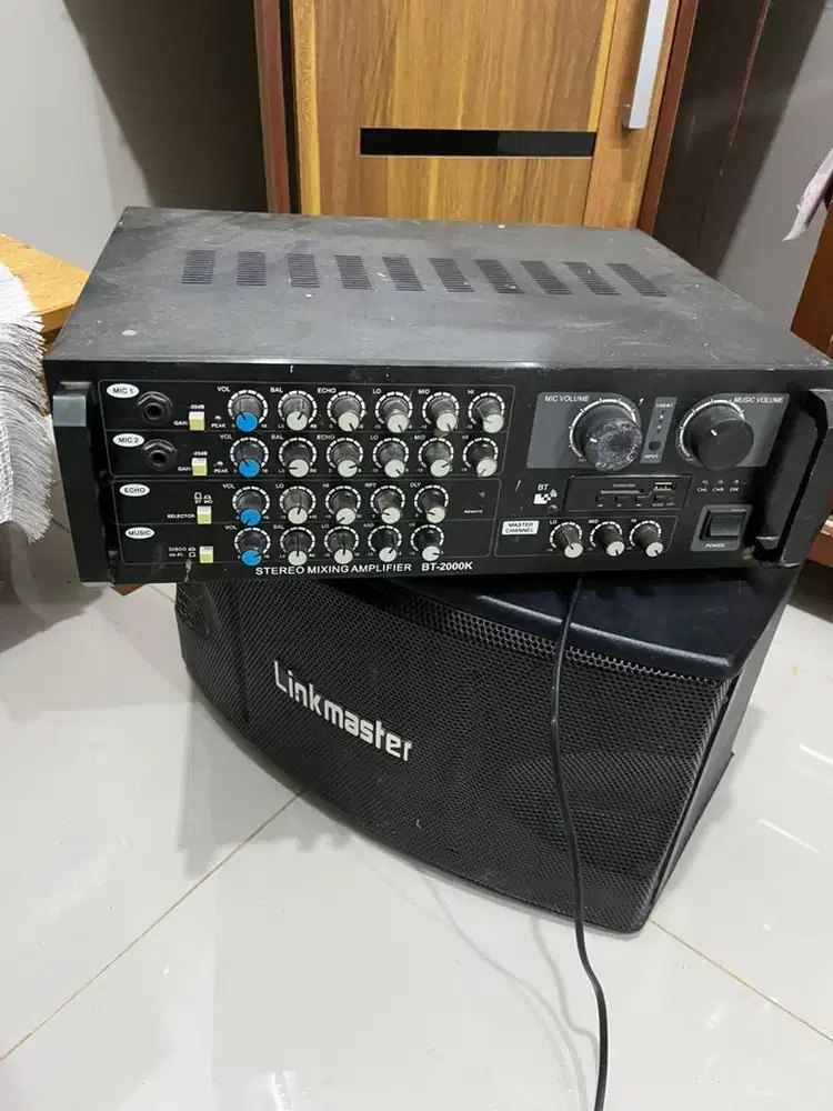 Dijual amplifier dan speaker